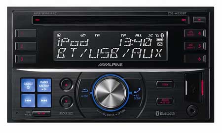 Магнитола Alpine CDE-W235BT Магнитола Alpine CDE-W235BT